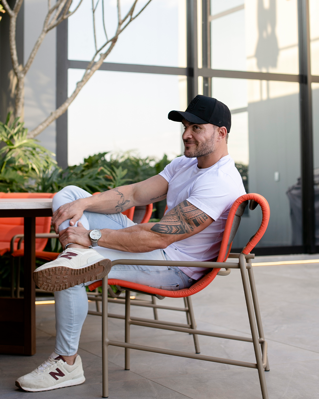 Boné Aba Curva Snapback Mr. Shelby MS-1 Destroyed All Black