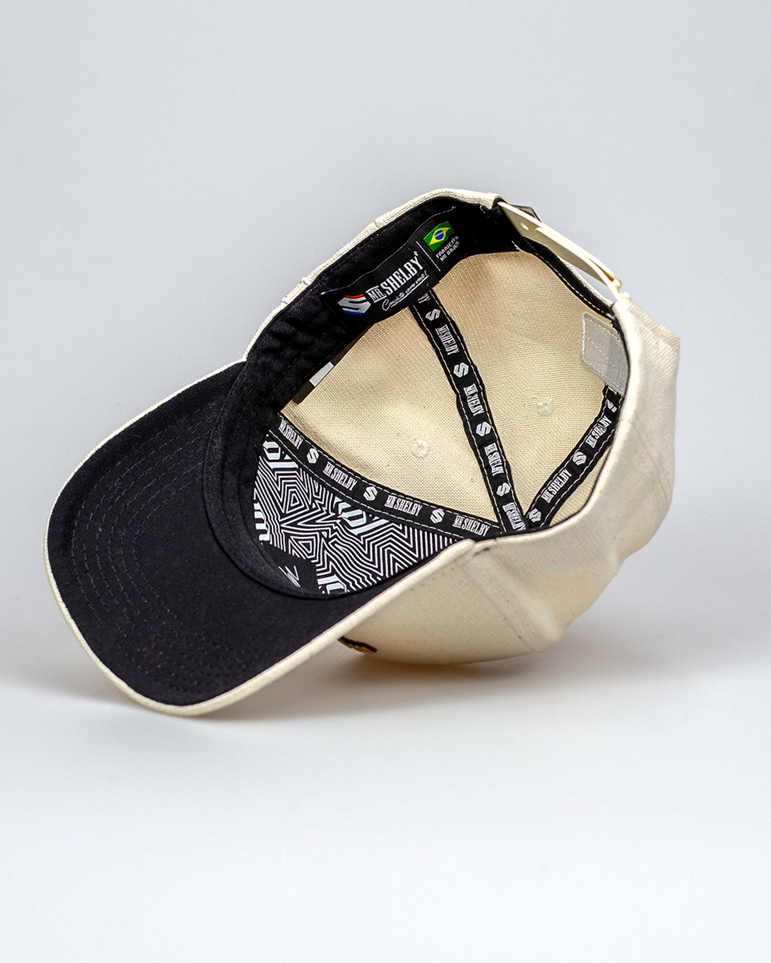 Boné Aba Curva Snapback Mr. Shelby Bege