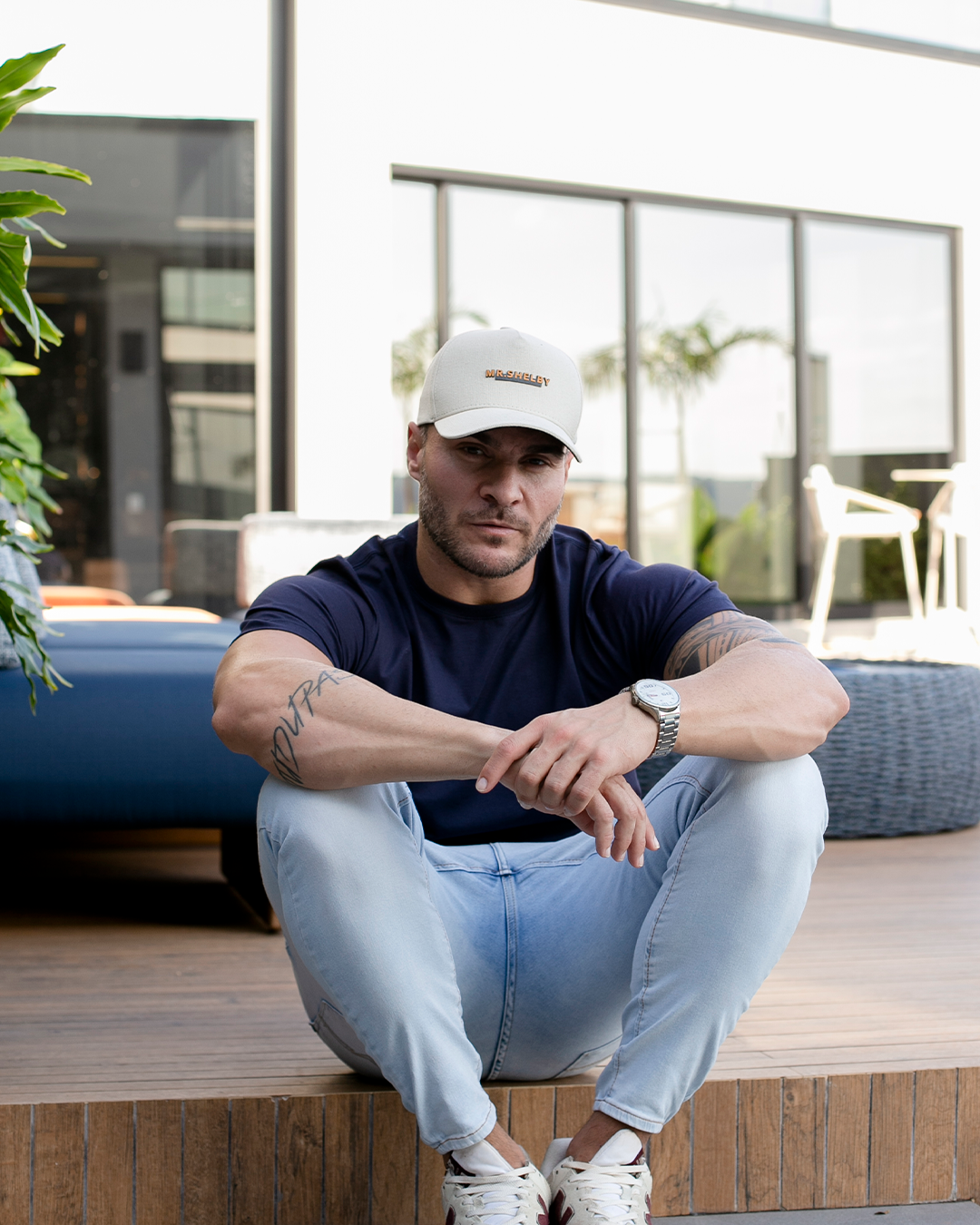 Boné Aba Curva Snapback Mr. Shelby Bege