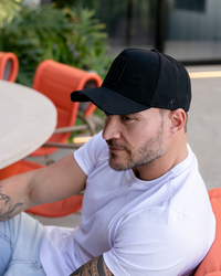 Boné Aba Curva Snapback Mr. Shelby  MS-1 Destroyed All Black