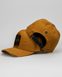 Boné Aba Curva Snapback Mr. Shelby MS-1 Destroyed Caramelo