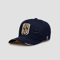 Boné Aba Curva Snapback Mr. Shelby  MS-1 Destroyed Azul