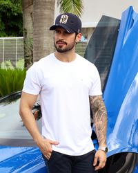 Boné Aba Curva Snapback Mr. Shelby  MS-1 Destroyed Azul
