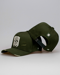 Boné Aba Curva Snapback Mr. Shelby MS-1 Destroyed Verde