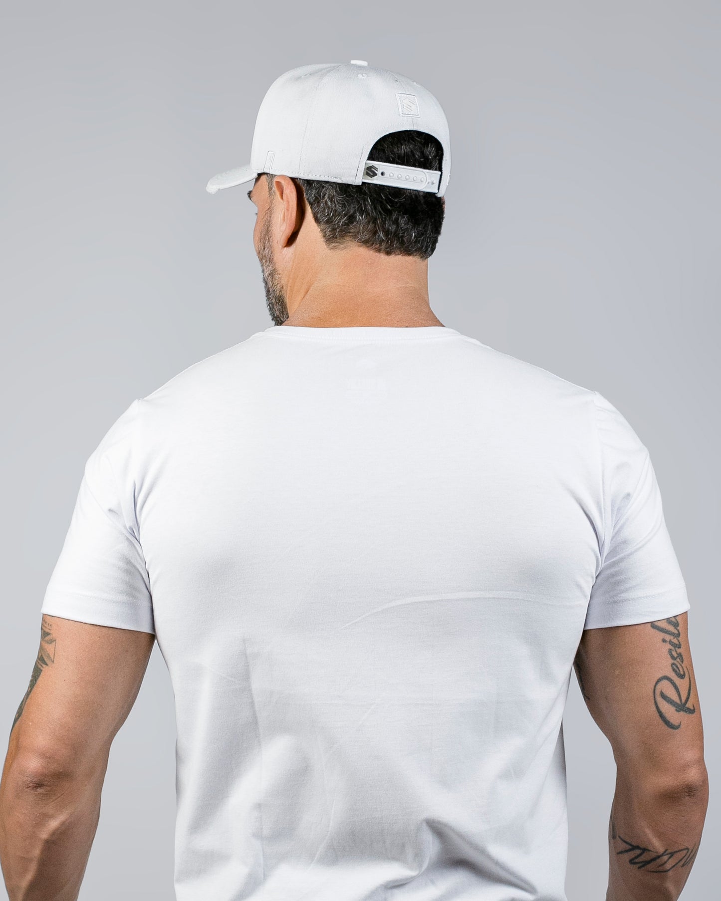 Boné Aba Curva Snapback Mr. Shelby MS-1 Destroyed All White
