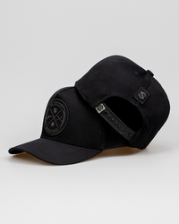 Boné Aba Curva Snapback Mr. Shelby Brasão All Black