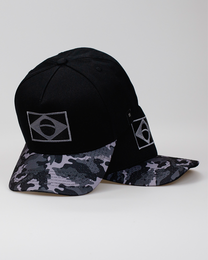 Boné Aba Curva Snapback Mr. Shelby Brasil Preto