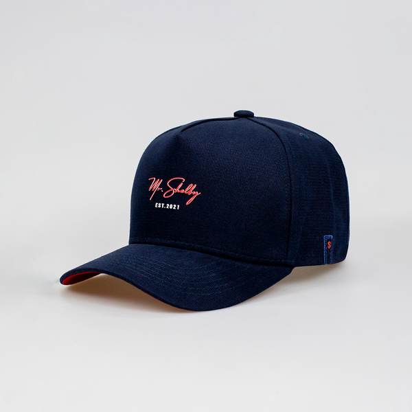 Boné Aba Curva Snapback Mr. Shelby Signature Azul