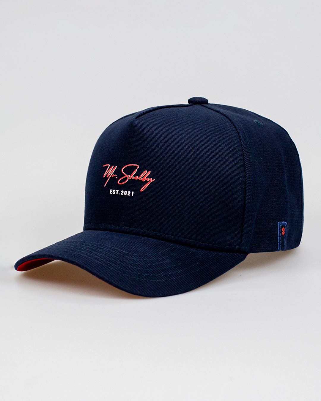 Boné Aba Curva Snapback Mr. Shelby Signature Azul