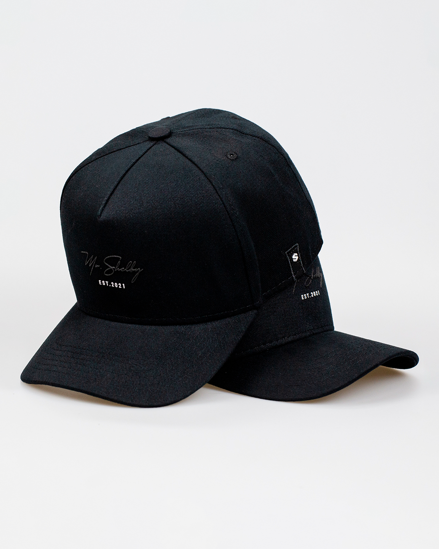 Boné Aba Curva Snapback Mr. Shelby Signature Preto