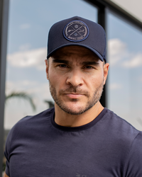 Boné Mr. Shelby Trucker Brasão All Blue