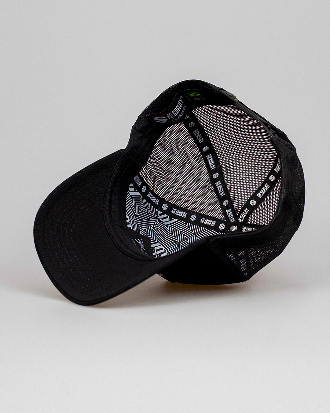 Boné Mr. Shelby Trucker MS-1 Preto