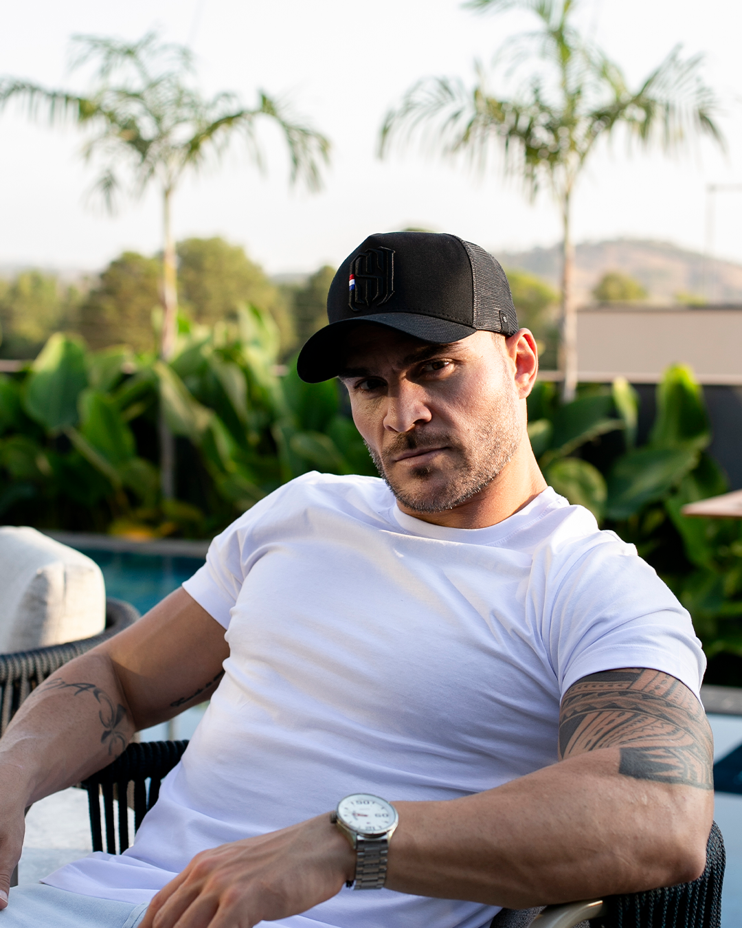 Boné Mr. Shelby Trucker MS-1 Preto