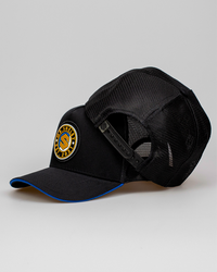 Boné Mr. Shelby Trucker Est. 2021  Preto e Dourado
