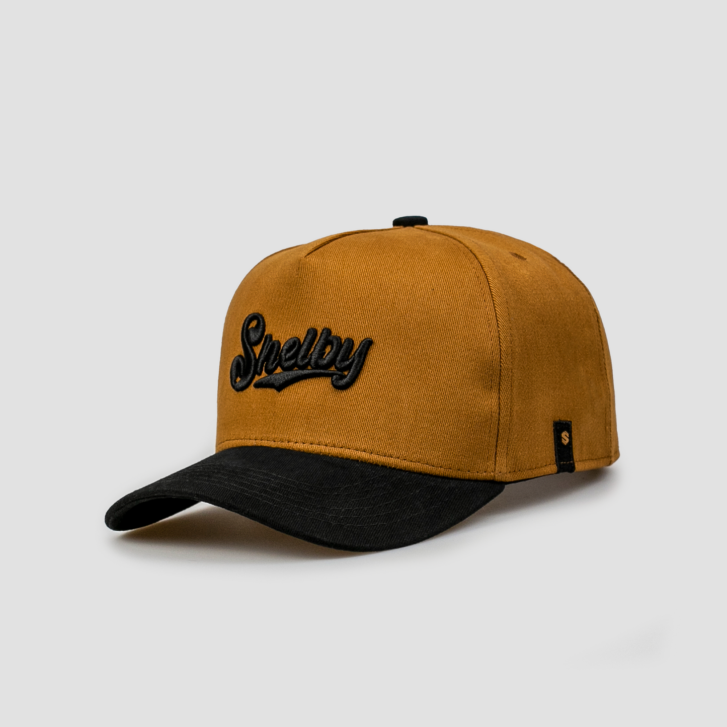 Boné Aba Curva Snapback Mr. Shelby MS-3 Caramelo e Preto