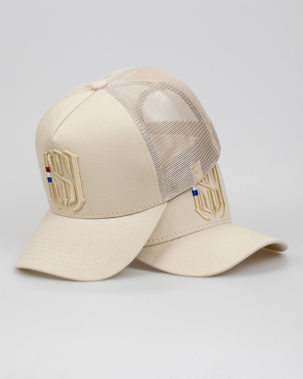 Boné Mr. Shelby Trucker MS-1 Bege