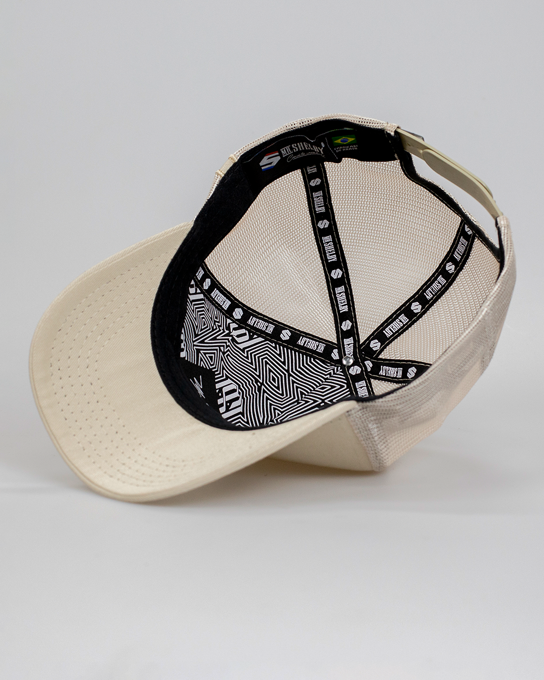Boné Mr. Shelby Trucker MS-1 Bege