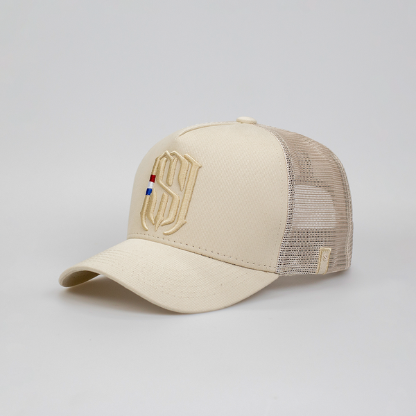 Boné Mr. Shelby Trucker MS-1 Bege