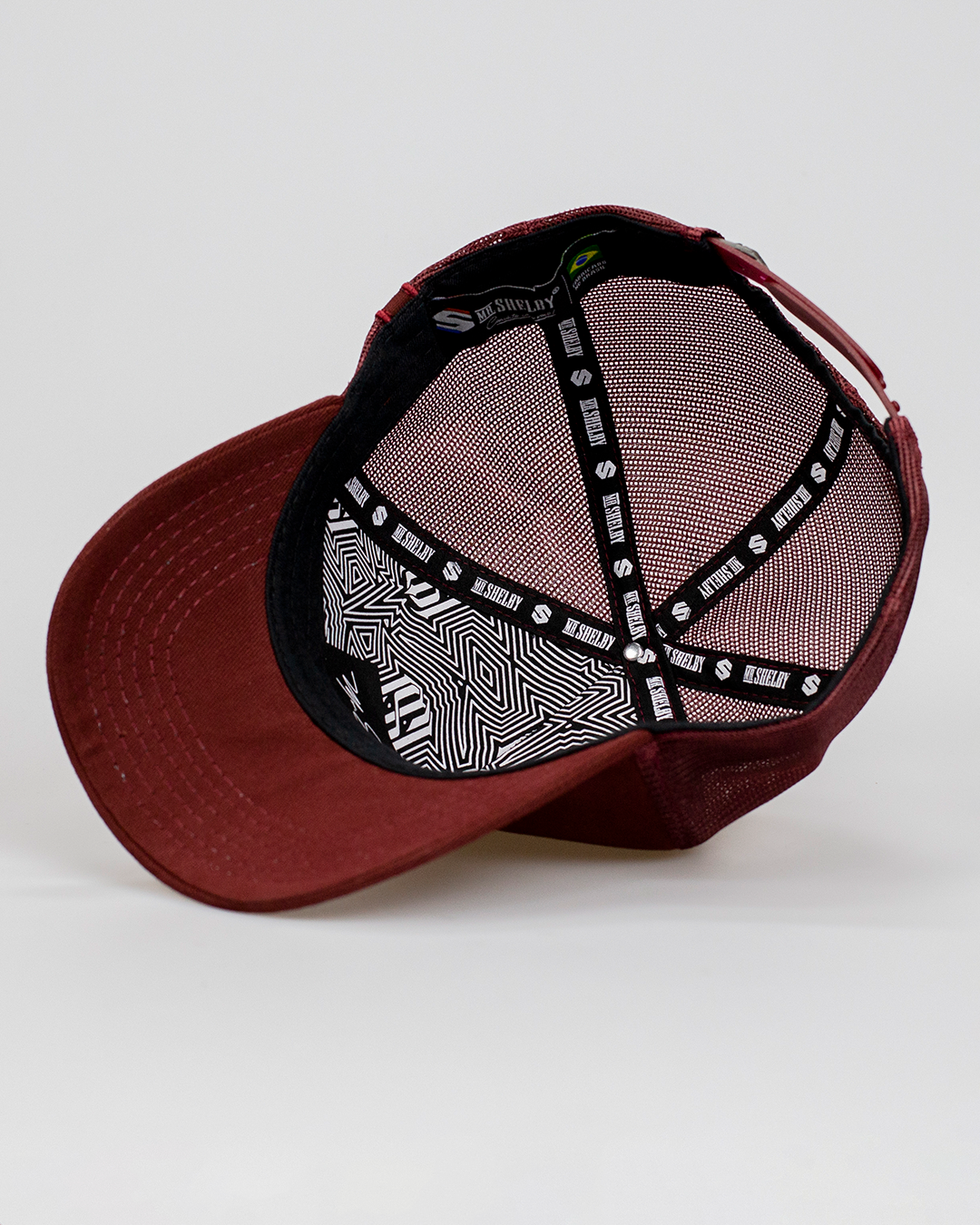 Boné Mr. Shelby Trucker MS-1 Vinho