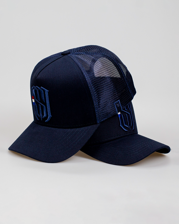 Boné Mr. Shelby Trucker MS-1 Azul