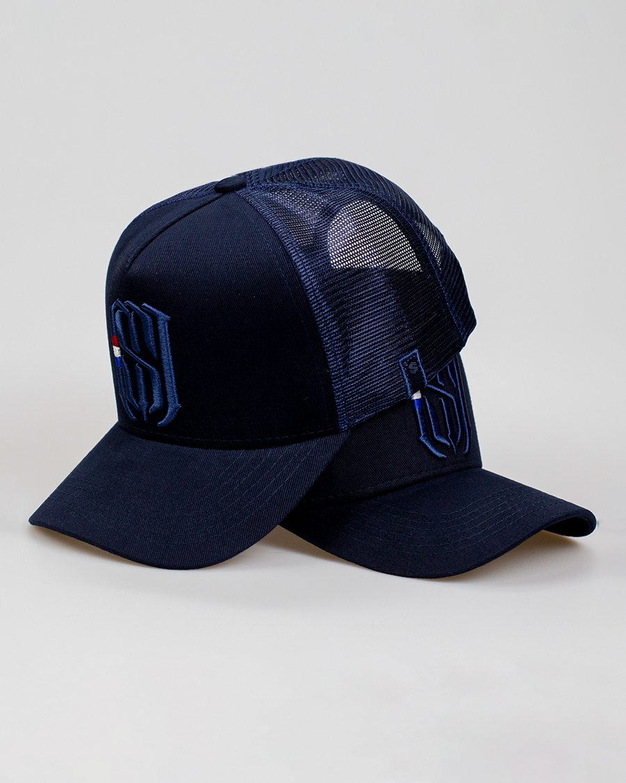 Boné Mr. Shelby Trucker MS-1 Azul