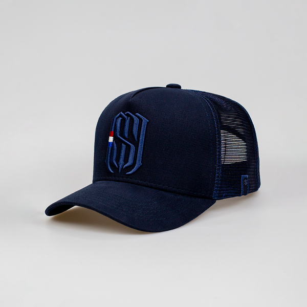 Boné Mr. Shelby Trucker MS-1 Azul
