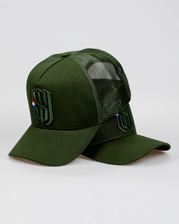 Boné Mr. Shelby Trucker MS-1 Verde