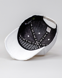 Boné Aba Curva Snapback Mr. Shelby MS-1 Destroyed Branco e Chumbo