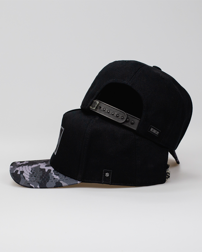 Boné Aba Curva Snapback Mr. Shelby Brasil Preto
