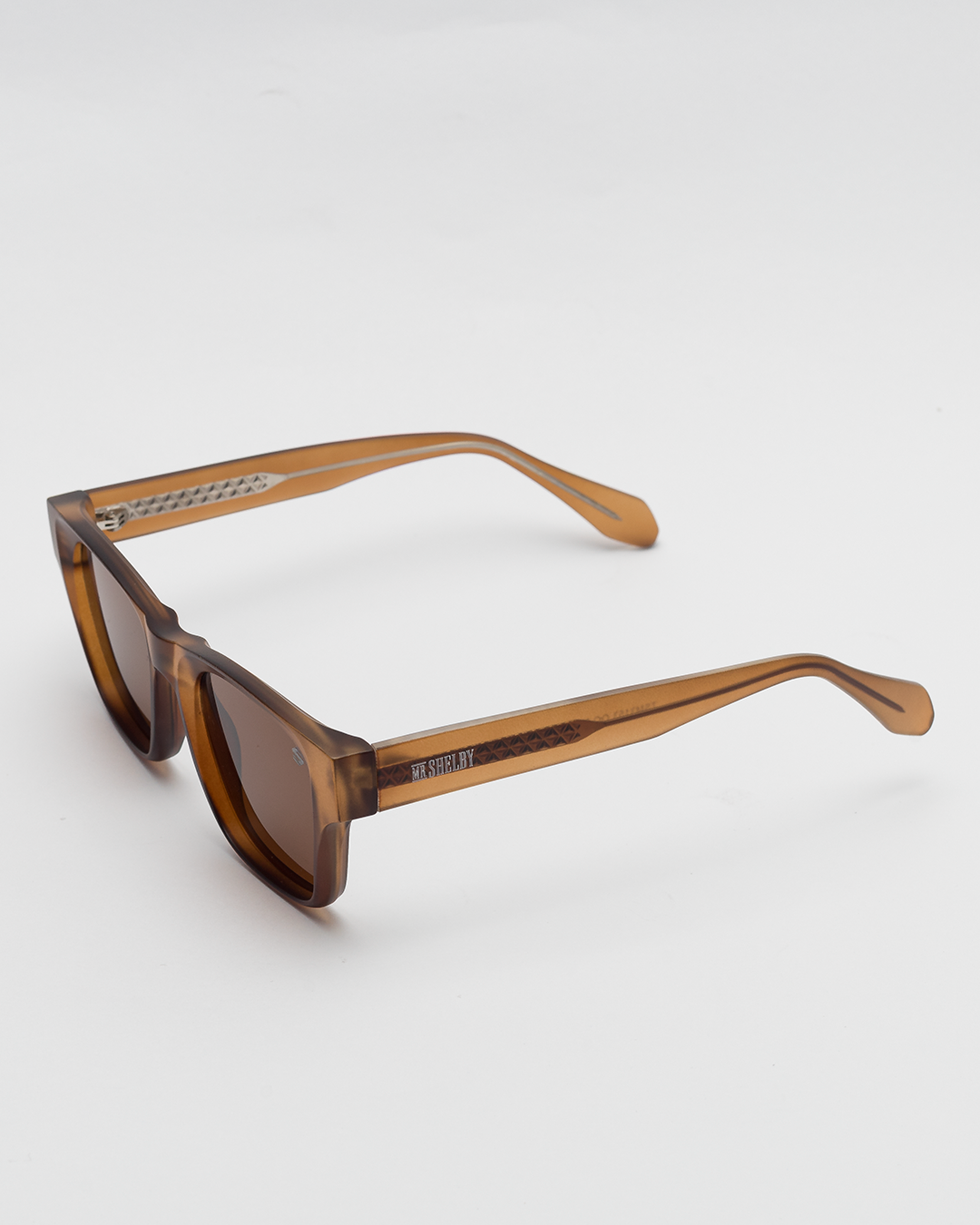 Óculos de Sol Mr. Shelby Grant Marrom Polarizado