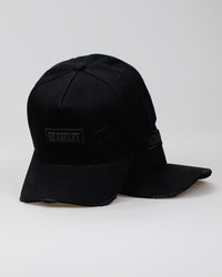 Boné Aba Curva Snapback Mr. Shelby Destroyed All Black