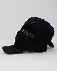 Boné Aba Curva Snapback Mr. Shelby Destroyed All Black
