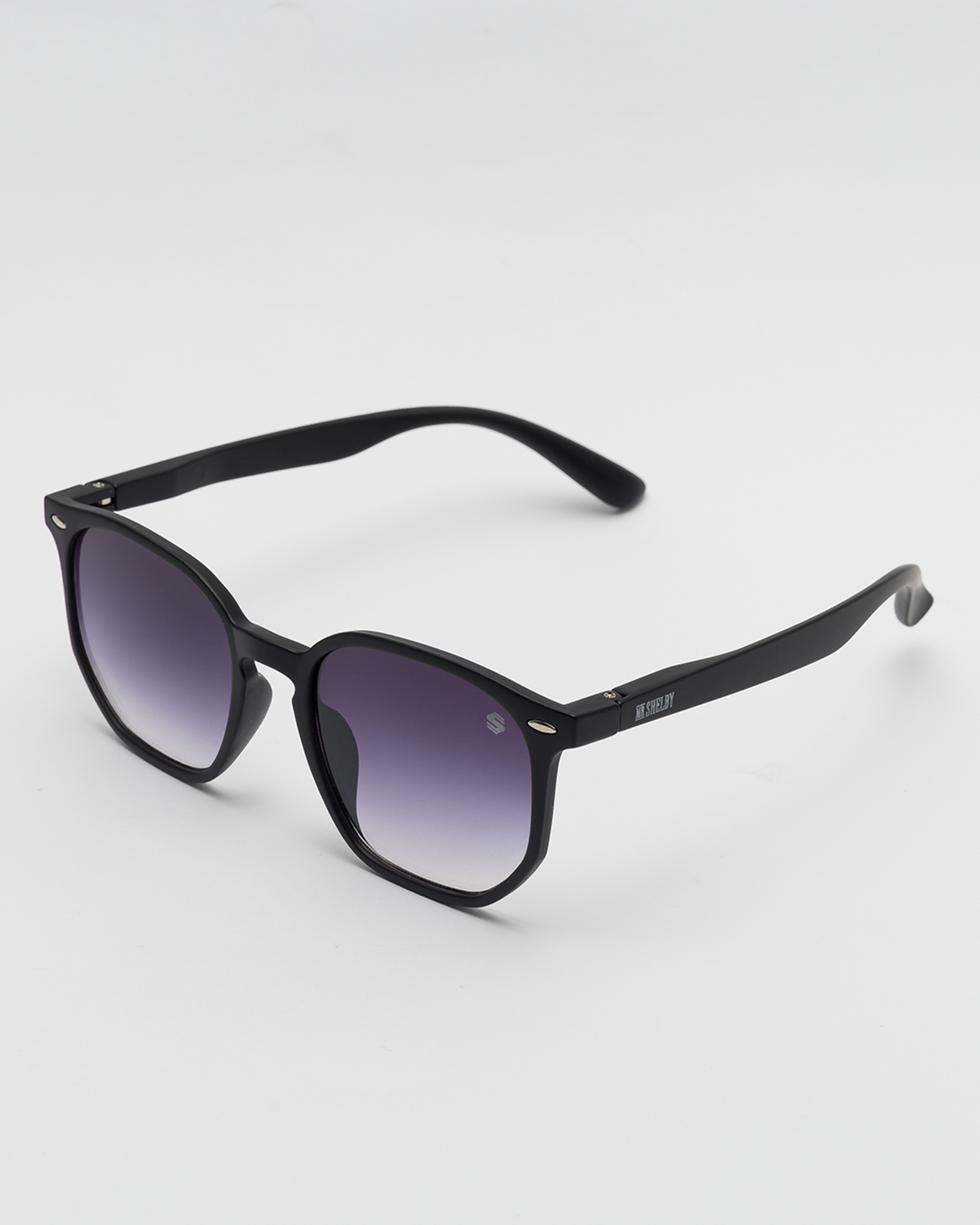 Óculos de Sol Mr. Shelby Nolan Preto Degradê