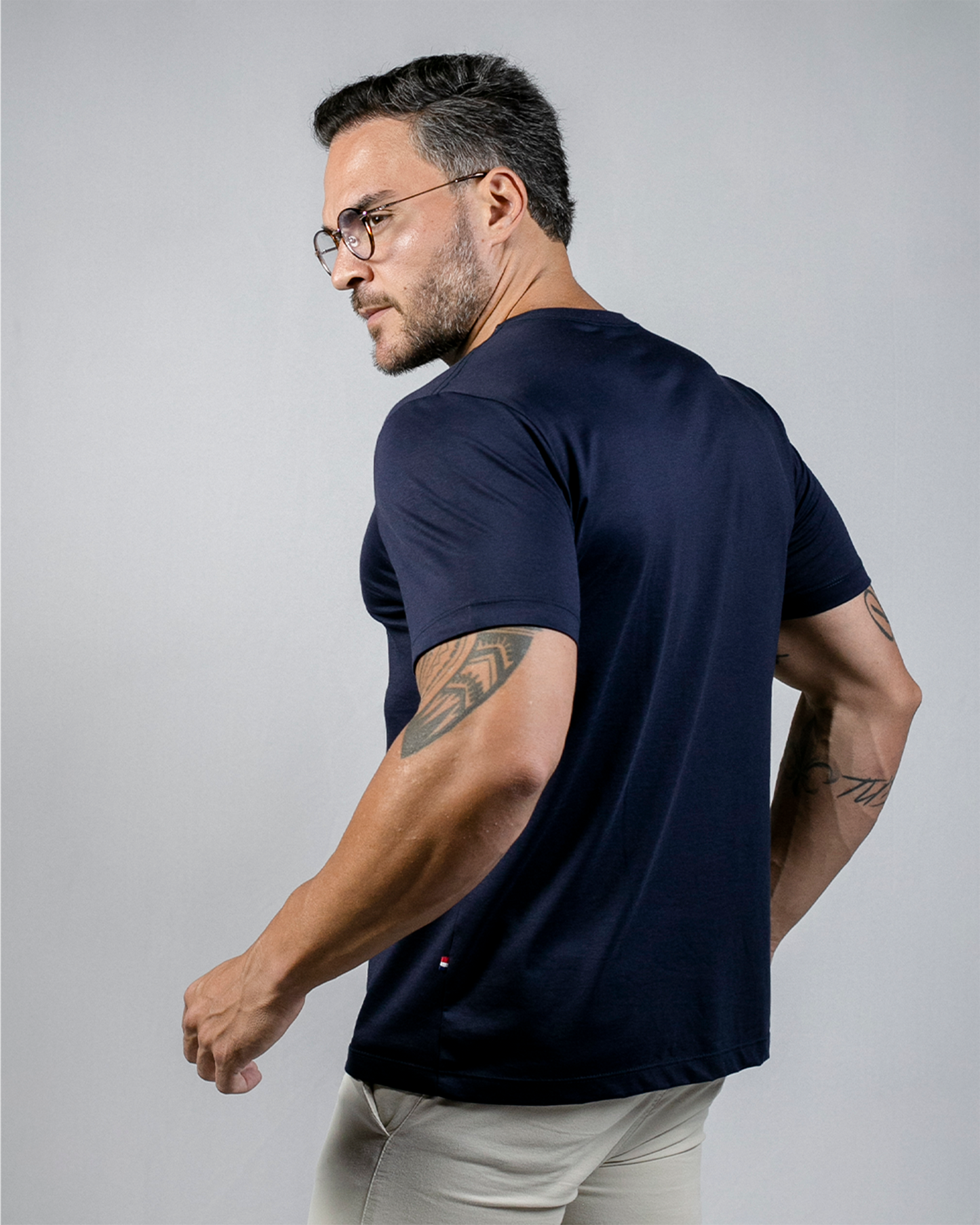 Camiseta Mr. Shelby Pima Edition - Azul Marinho