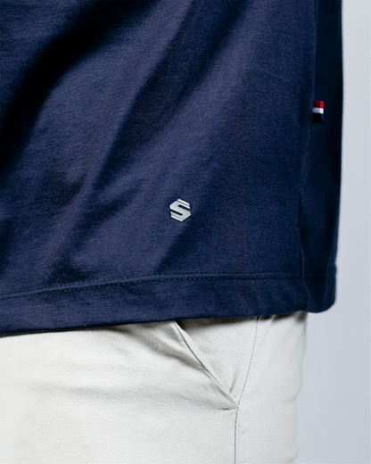Camiseta Mr. Shelby Pima Edition - Azul Marinho