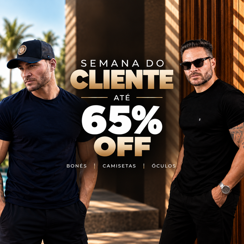 Bonés | Camisetas | Óculos